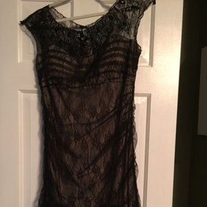 Jessica Simpson Lace Black Dress, size 10